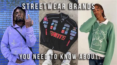Top 5 Streetwear Brands You Need To Know About 2021 Youtube