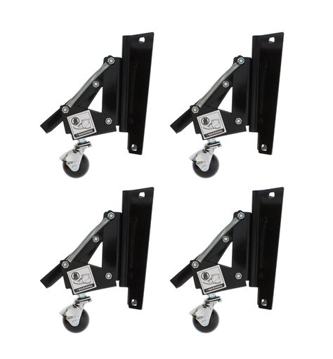 Dct Heavy Duty Retractable Workbench Swivel Caster Wheels With Bracket