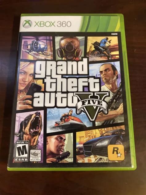 Grand Theft Auto Vgta Vgta 5xbox 360tested Works Great 675