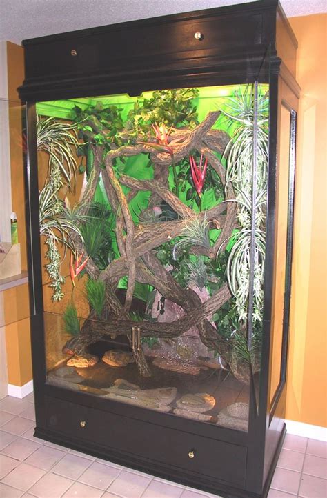 Custom Iguana Enclosure Cage Reptile Cage Crested Gecko Vivarium