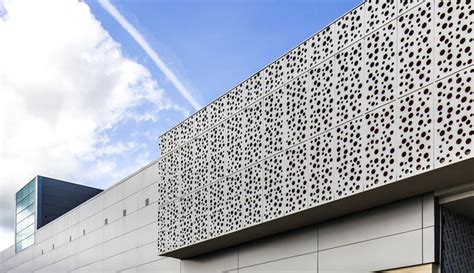 Aluminum Perforated Panels For Exterior Wall Arrow Dragon Metal