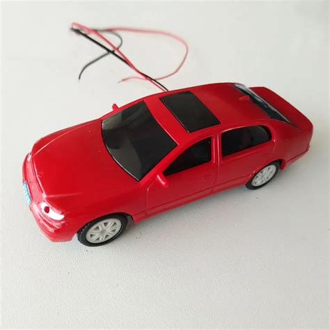 Teraysun 10pcs Miniature Model Light Car Kits Plastic Scale Light Car