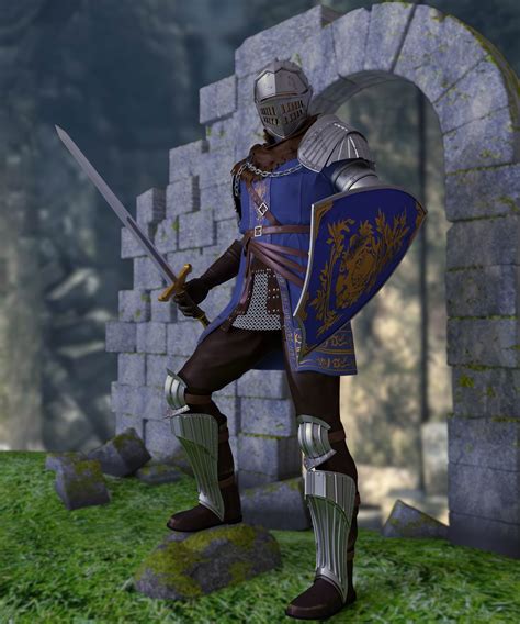 Knight of Astora Oscar from Dark Souls 3D printable model