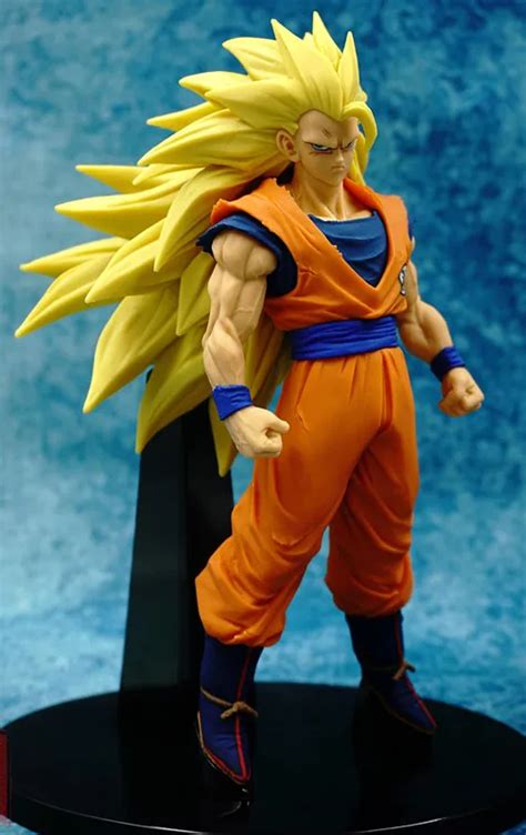 Anime Dragon Ball Z Action Figure Goku Super Saiyan 3 Son Goku Pvc Figure Collect Modelo Toy In