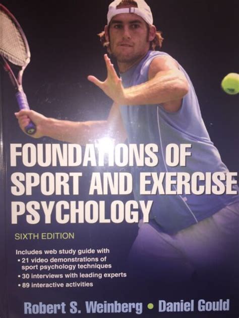 Foundations Of Sport And Exercise Psychology 6th Edition Ebay