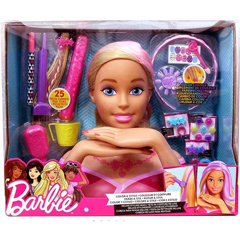Barbie Deluxe Styling Head Blonde Toystop Qatar