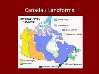 Landforms Canada Landform Region Physical Ppt Climate