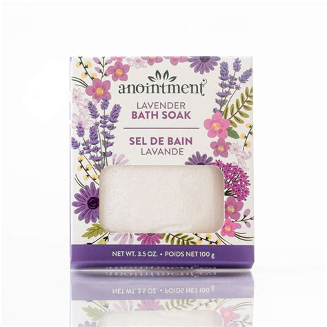 Lavender Bath Soak Anointment Natural Skin Care