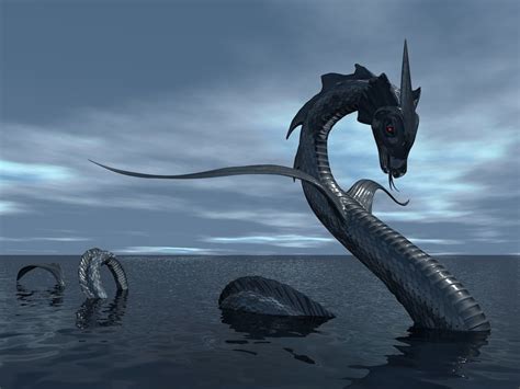 Mythical Creatures Sea Serpent Sea Creatures