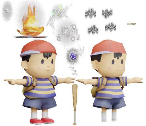 Gamecube Super Smash Bros Melee Ness The Models Resource