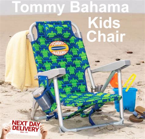 Kids Tommy Bahama Folding Backpack Childrens Beach Chair Child 3 10