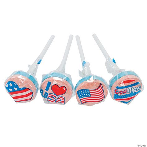 Patriotic Lollipops Oriental Trading