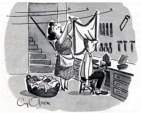 cartoons laundry laughs the saturday evening post