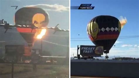 Video Hot Air Balloon Explodes In New Mexico Abc7 Chicago