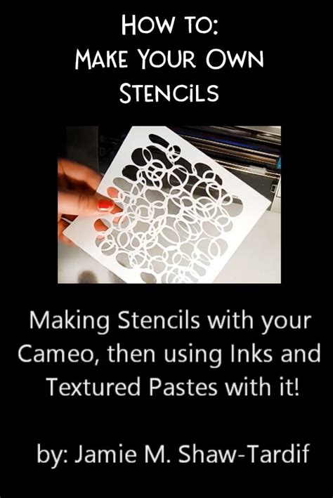 How To Make Your Own Stencil Free Pretty Things For You