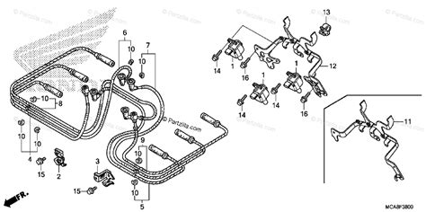 If hooked up wrong, one mag wire might be going to ignition coil and if other side of coil is grounded. Honda Motorcycle 2012 OEM Parts Diagram for Ignition Coil ...