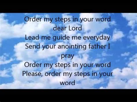Order My Steps Lyrics And Video By Gmwa Women Of Worship Chords Chordify