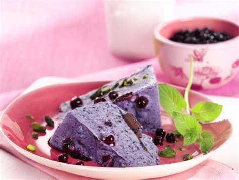 Recette parfait au mascarpone et aux myrtilles