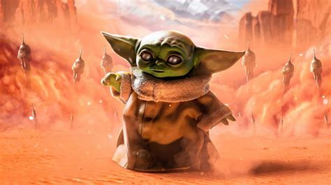 1366x768 Baby Yoda Grogu Star Wars 2021 1366x768 Reso