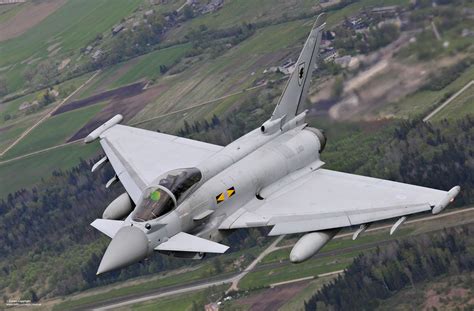 Raf Typhoon Over Lithuania A Royal Air Force Typhoon Fgr4 Flickr