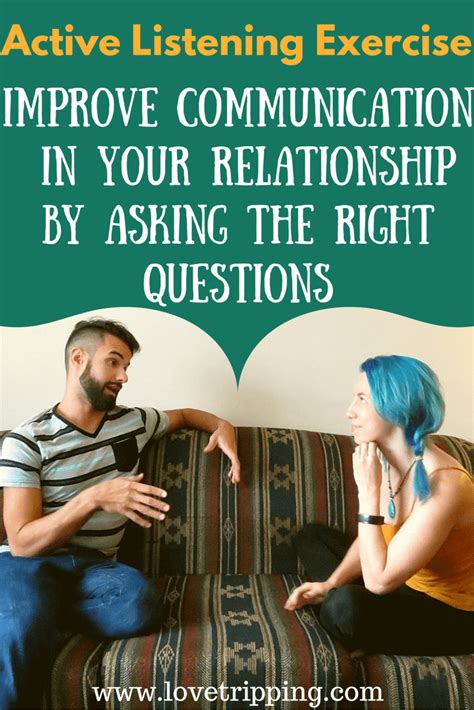 Couples Communication Exercise Improve Communication In Your