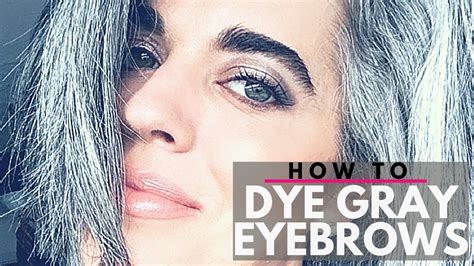 Blink brow bar are known within the industry for creating perf' nyx professional makeup micro brow pencil. HOW TO DYE GRAY EYEBROWS | DIY | Nikol Johnson - YouTube