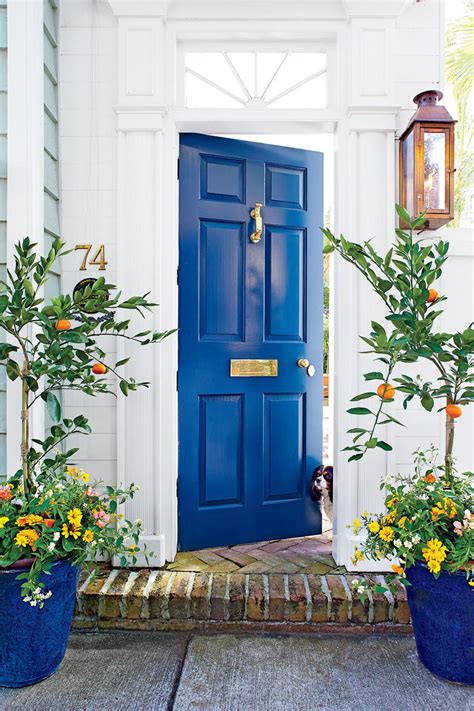 Spring Front Door Paint Ideas That Will Give Your Exterior