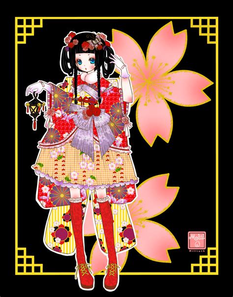 Anime Girl Kimono Msyugioh123 Photo 33224953 Fanpop