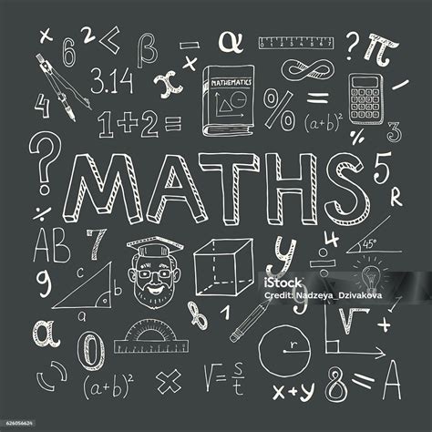 Mathematics Background Stock Illustration Download Image Now Istock