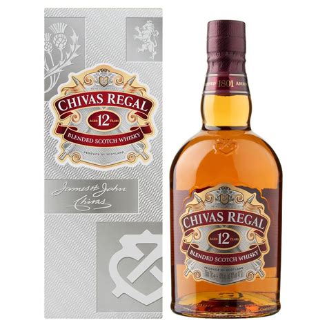 Chivas Regal 12yo Blended Scotch Whisky Scotland 70 Cl Carrefour Site