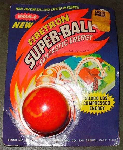 Firetron Super Ball By Wham O Vintage Life Nostalgic Music Nostalgia