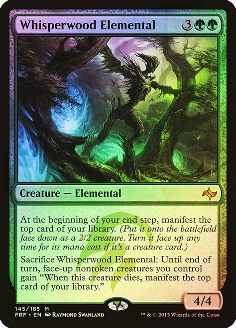 Whisperwood Elemental Magic Card