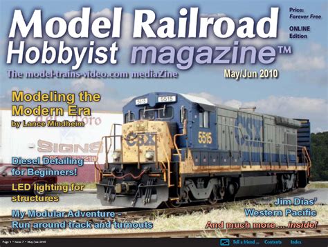 ISSUU - MRH May/Jun 2010 - Issue 7 by Model Railroad Hobbyist magazine