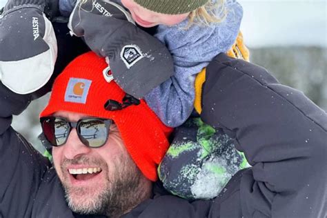 Jessica Biel Shares Rare Photos Of Her Two Sons Enjoying A Snowy Valentine S Day With Dad Justin