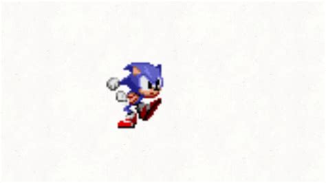 Sonic Sprite Animation With Sound Effect Part 2 Youtube