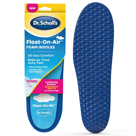 Dr Scholl S Float On Air Insoles For Women Shoe Inser B W Yxfp