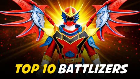 Power Rangers Top 10 Best Battlizers Transformations Youtube