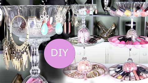 Easy do it yourself jewelry stand. DIY Nail Polish Rack & DIY Jewelry Display Holder - YouTube