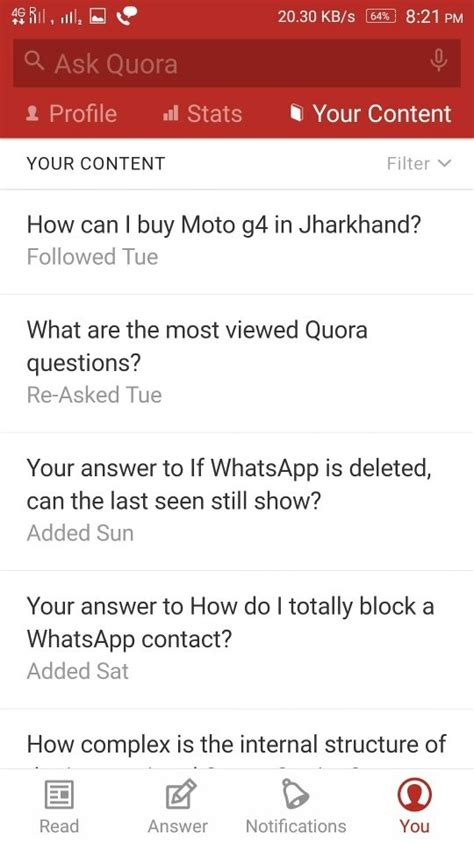 how to see my questions on quora quora