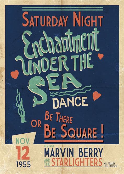 Back To The Future Enchantment Under The Sea Dance Retro Back To The