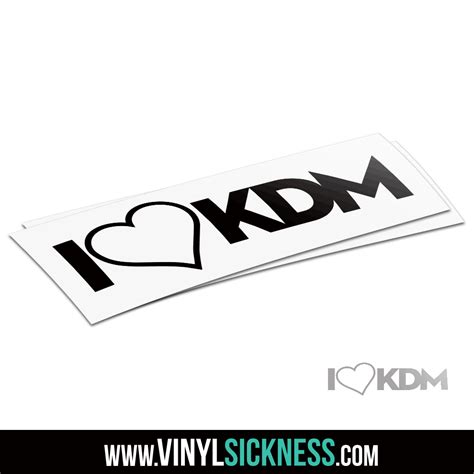 Discover 91 free snapchat stickers png images with transparent backgrounds. I LOVE KDM • STICKERS / DECALS • Vinyl Sickness