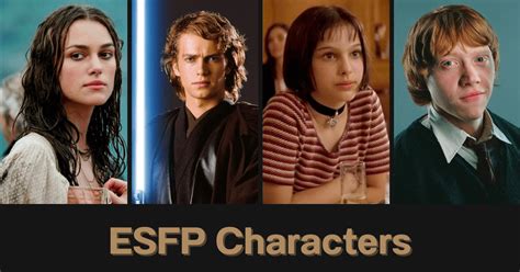 Esfp Characters And Celebrities 💛