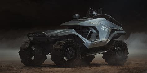 Sci Fi Vehicle Concept By Mikael Eriksson Rimaginaryvehicles