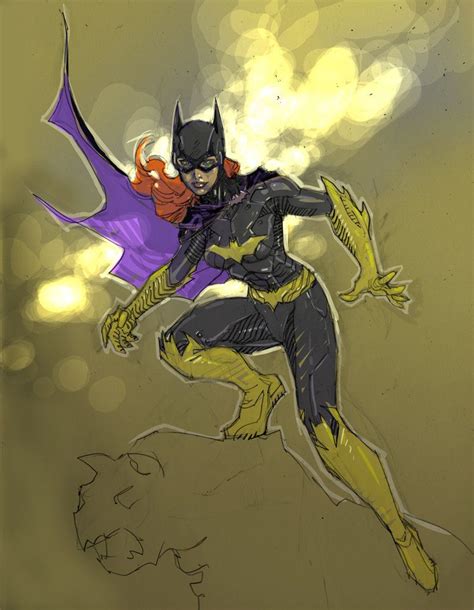 Jim Lee New Dc Batgirl Awesome Barbara Gordon Comic Book Artists