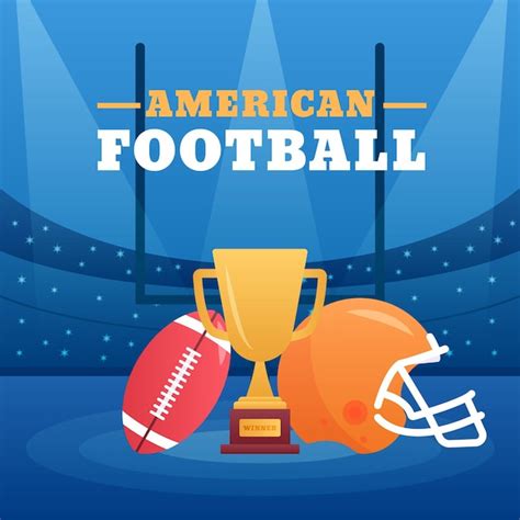 Premium Vector American Football Illustration