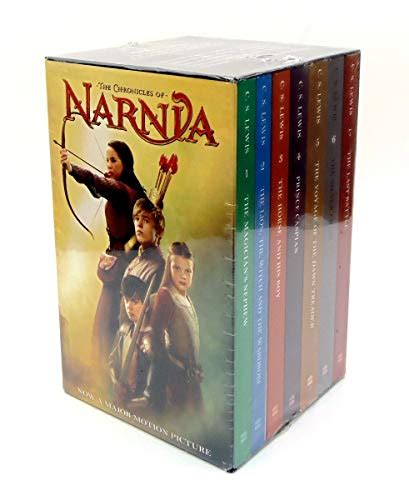 The Chronicles Of Narnia Box Set 7 Volumes Complete By Lewis C S