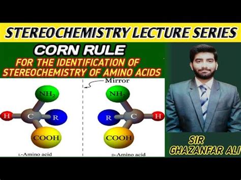 Corn Rule D Isomer L Isomer Identification Of Stereochemistry Of