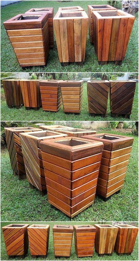 Lets Craft These Wooden Pallet Planter Boxes For Your Garden And