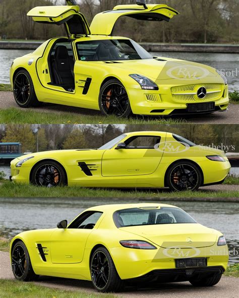2013 Mercedes Benz Sls Amg Finished In Amgs Bold Green Electric Paint