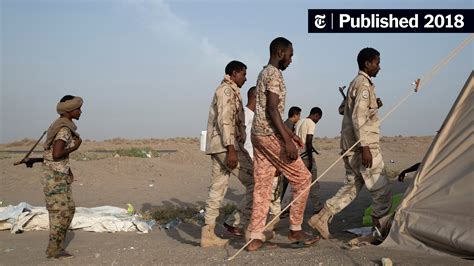 On The Front Line Of The Saudi War In Yemen Child Soldiers From Darfur
